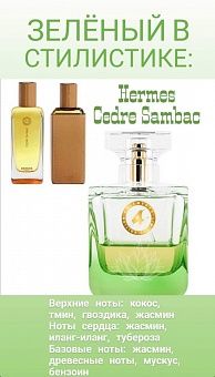 Essens аромат унисекс Green Earth для поклонников аромата Hermessence Cedre Sambac